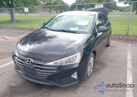 2019 Hyundai Elantra Sel из США, поврежденный, VIN 5NPD84LF6KH441705